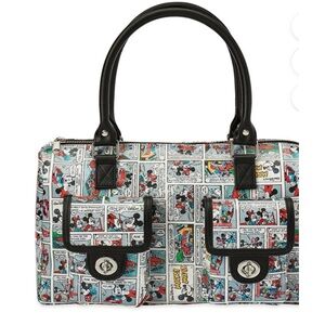 Disney Parks Mickey Comic Strip Satchel Bag
